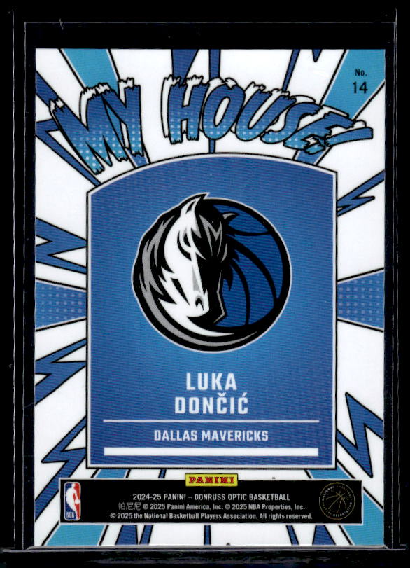 2024-25 Donruss Optic #14 Luka Doncic My House