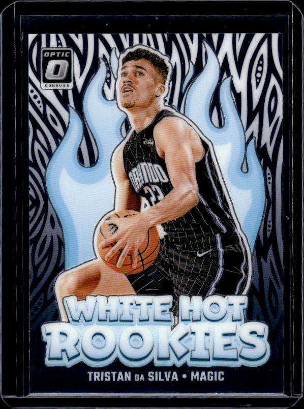 2024-25 Donruss Optic #7 Tristan da Silva White Hot Rookies