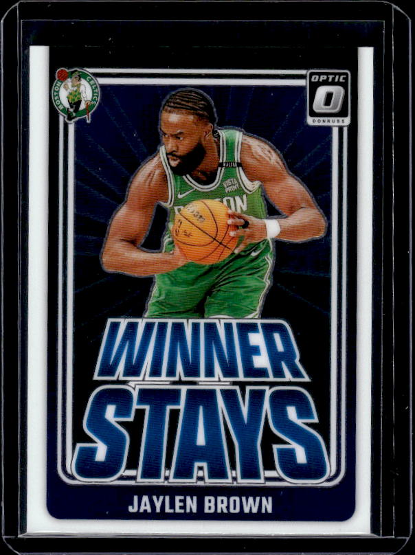 2024-25 Donruss Optic #7 Jaylen Brown Winner Stays