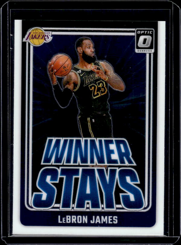2024-25 Donruss Optic #1 LeBron James Winner Stays