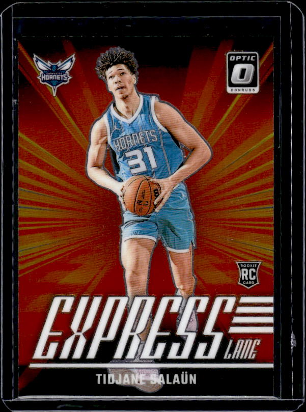 2024-25 Donruss Optic #8 Tidjane Salaun Express Lane