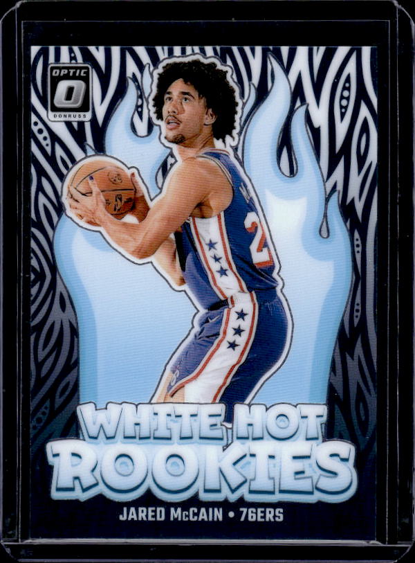 2024-25 Donruss Optic #2 Jared McCain White Hot Rookies