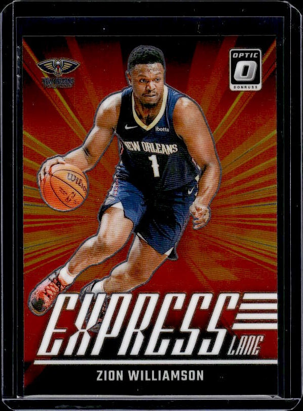 2024-25 Donruss Optic #20 Zion Williamson Express Lane