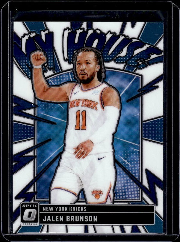 2024-25 Donruss Optic #12 Jalen Brunson My House