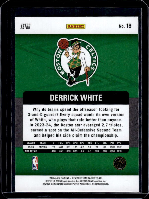 2024-25 Panini Revolution #18 Derrick White Astro