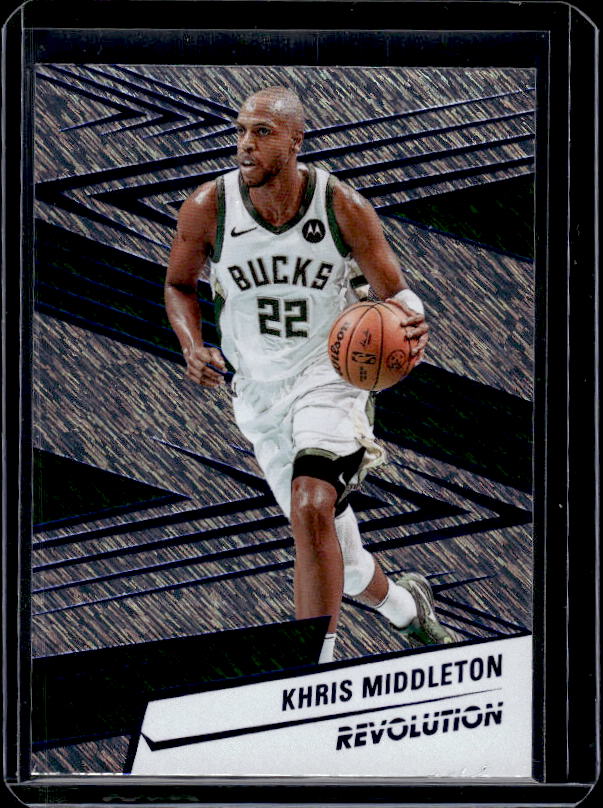 2024-25 Panini Revolution #5 Khris Middleton Blue Storm