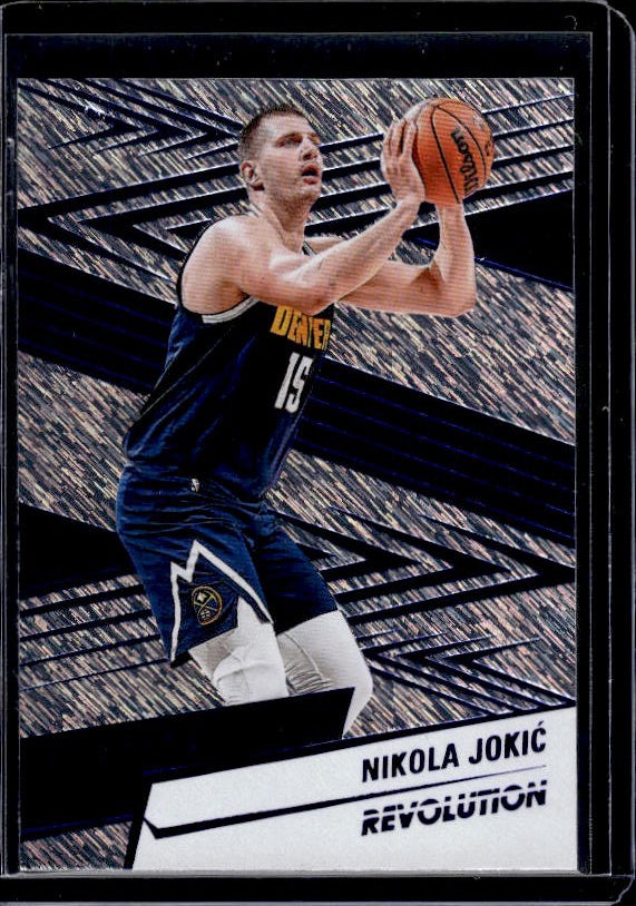 2024-25 Panini Revolution #76 Nikola Jokic Blue Storm