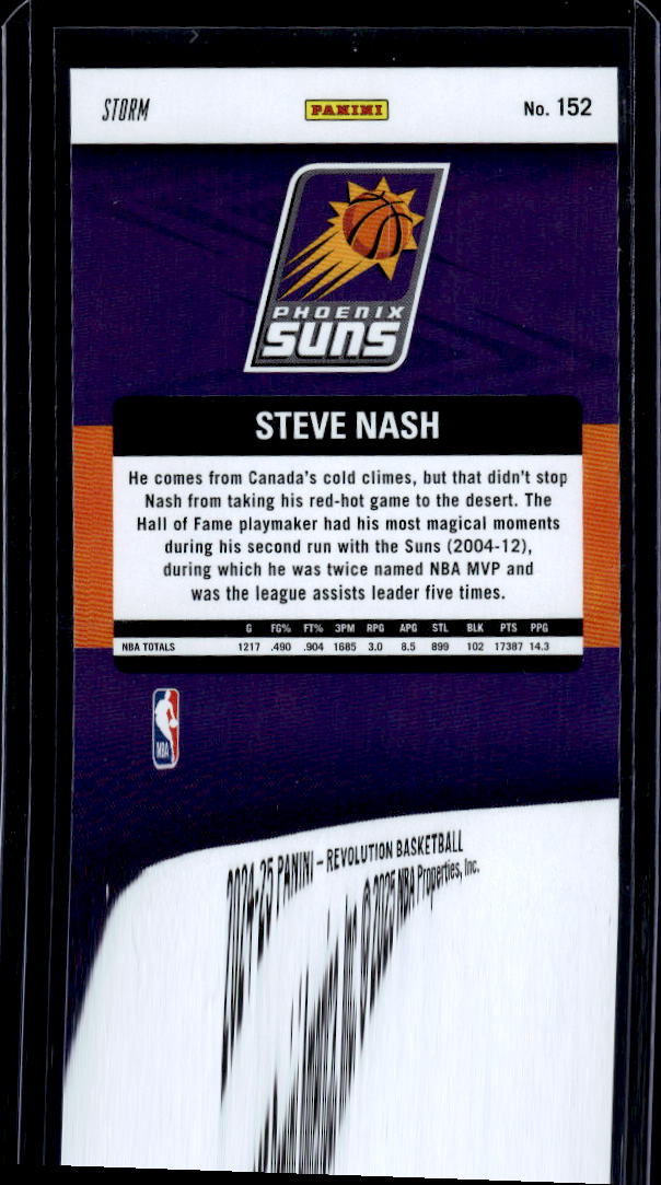 2024-25 Panini Revolution #152 Steve Nash Blue Storm