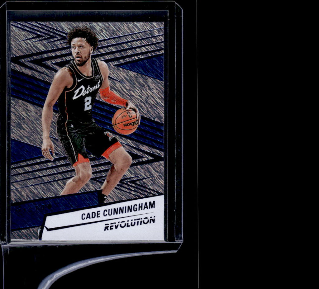 2024-25 Panini Revolution #32 Cade Cunningham Blue Storm