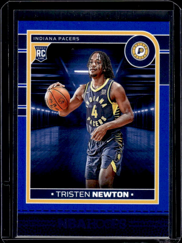 2024-25 Hoops #279 Tristen Newton Blue