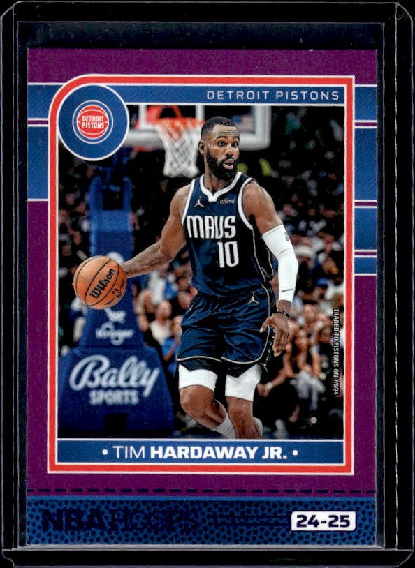 2024-25 Hoops #135 Tim Hardaway Jr. Purple