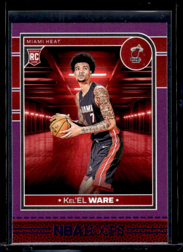 2024-25 Hoops #245 Kel'el Ware Purple