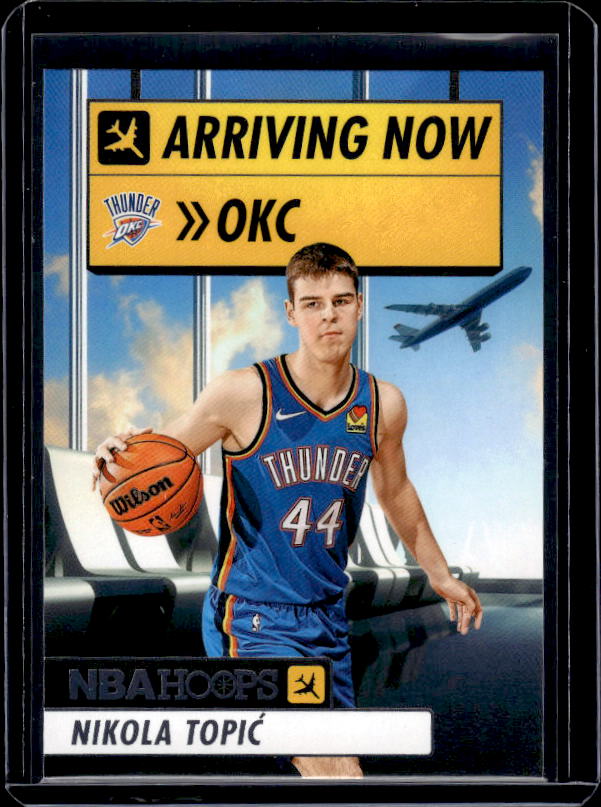 2024-25 Hoops #28 Nikola Topic Arriving Now