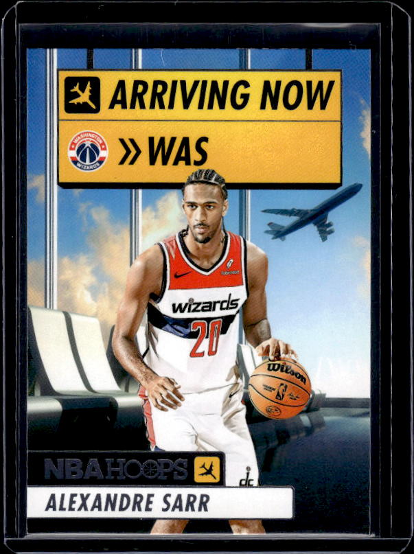 2024-25 Hoops #23 Alexandre Sarr Arriving Now
