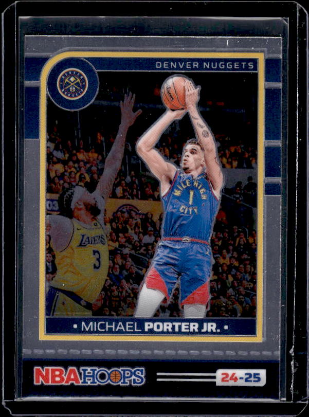 2024-25 Hoops #187 Michael Porter Jr. Premium