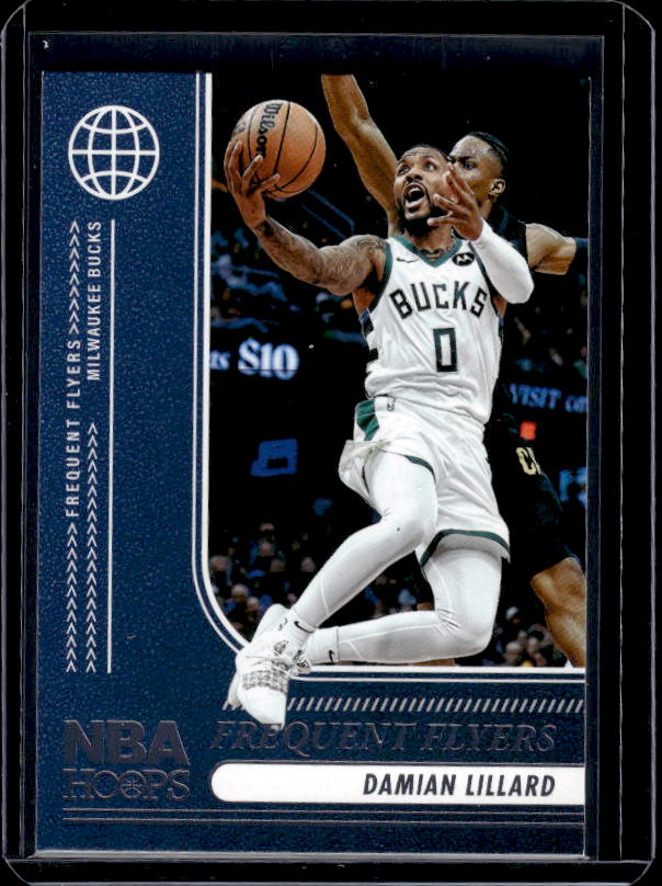 2024-25 Hoops #1 Damian Lillard Frequent Flyers