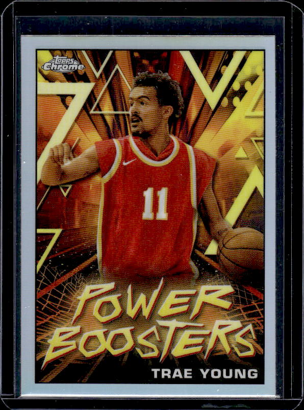 2023-24 Topps Chrome #PB-1 Trae Young Power Boosters