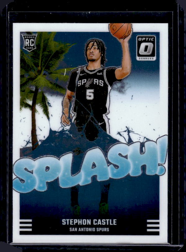 2024-25 Donruss Optic #14 Stephon Castle Splash!