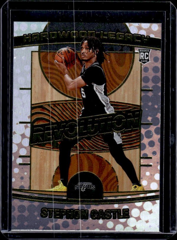 2024-25 Panini Revolution #24 Stephon Castle Hardwood Legacy