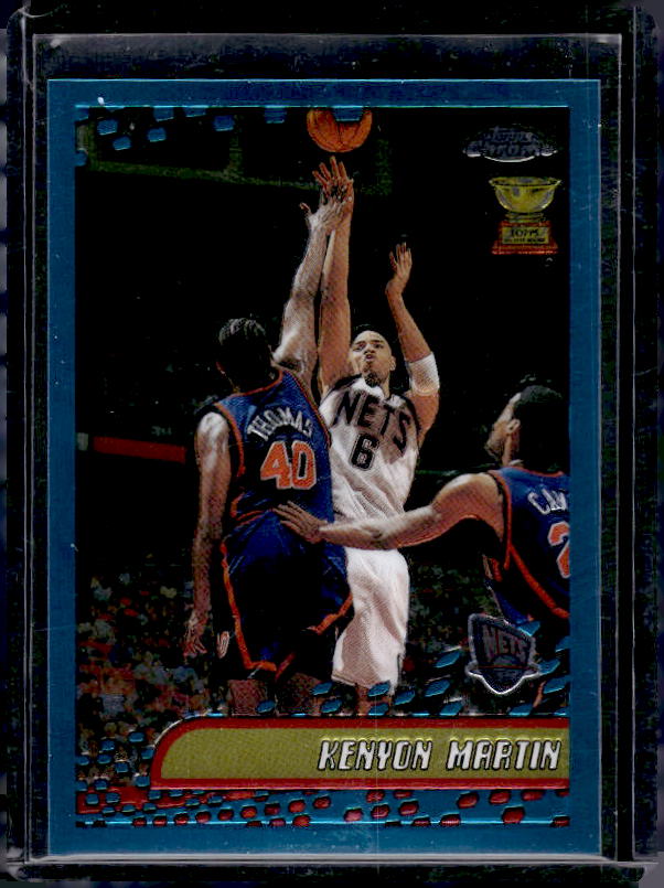 2001-02 Topps Chrome #101 Kenyon Martin
