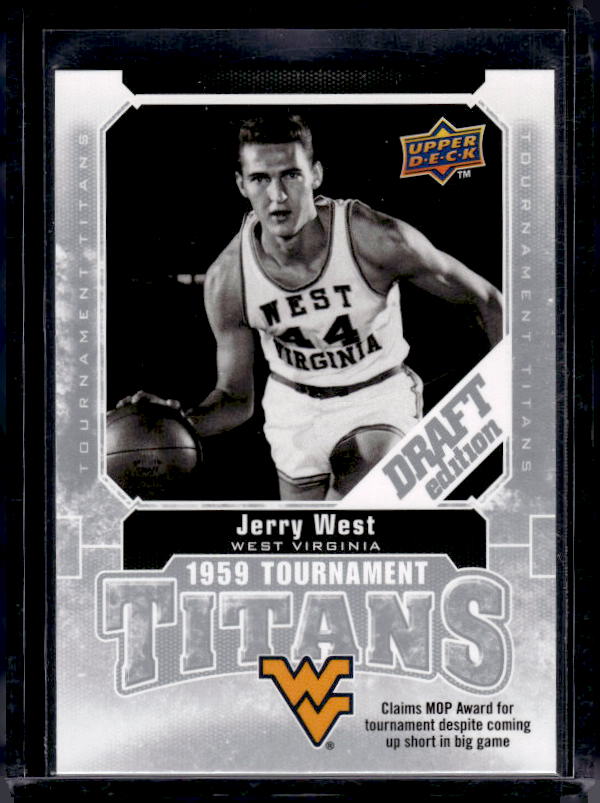 2009-10 Upper Deck Draft Edition #TT-JW Jerry West Tournament Titans