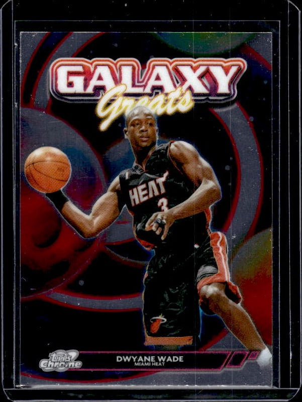 2025-26 Topps Chrome Cosmic #GG-4 Dwyane Wade Galaxy Greats