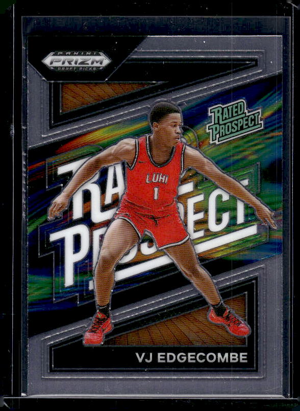 2024 Panini Prizm Draft Picks #17 V.J. Edgecombe Rated Prospect
