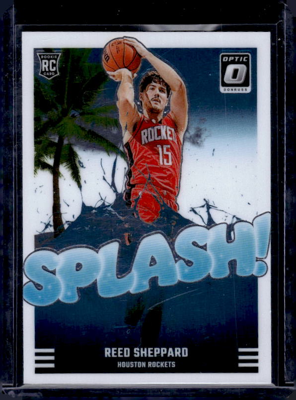 2024-25 Donruss Optic #13 Reed Sheppard Splash!