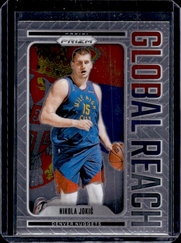 2024-25 Panini Prizm #2 Nikola Jokic Global Reach