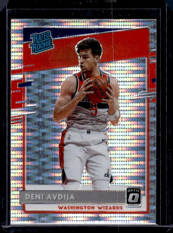 2020-21 Donruss Optic #159 Deni Avdija Silver Pulsar