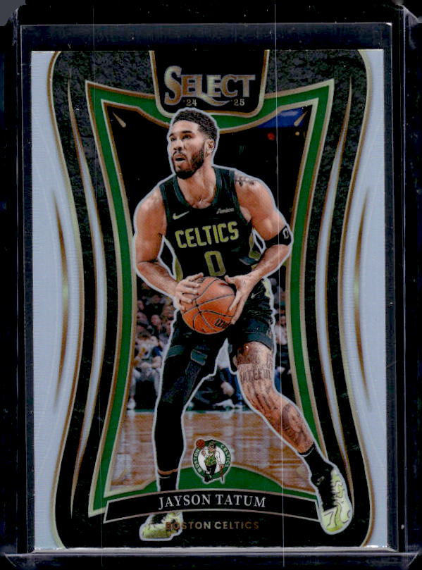 2024-25 Panini Select #307 Jayson Tatum Silver Prizm