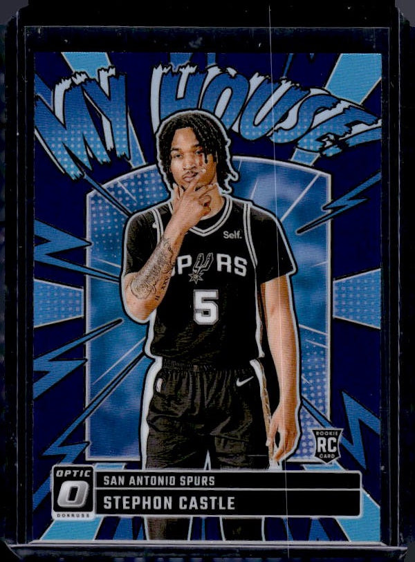 2024-25 Donruss Optic #16 Stephon Castle My House Purple