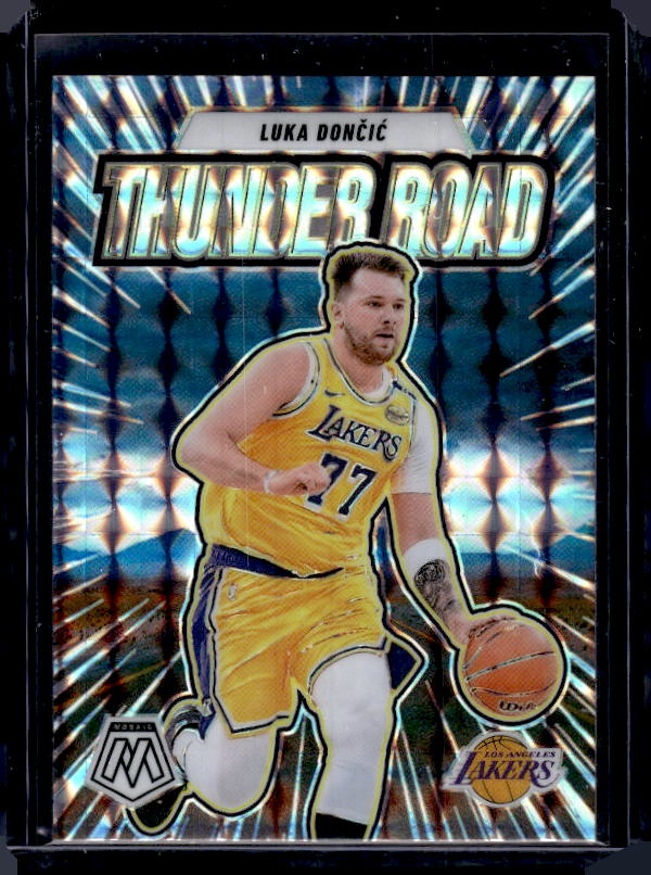 2024-25 Panini Mosaic #1 Luka Doncic Thunder Road Mosaic