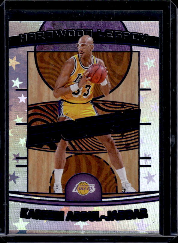 2024-25 Panini Revolution #11 Kareem Abdul-Jabbar Hardwood Blue Astro #/99