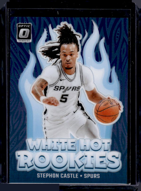 2024-25 Donruss Optic #6 Stephon Castle White Hot Rookies Purple