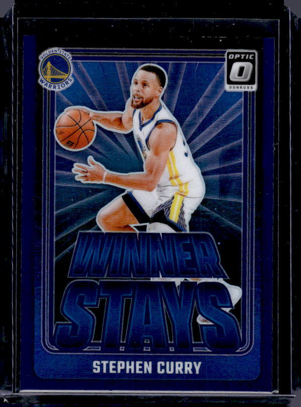 2024-25 Donruss Optic #3 Stephen Curry Winner Stays Purple
