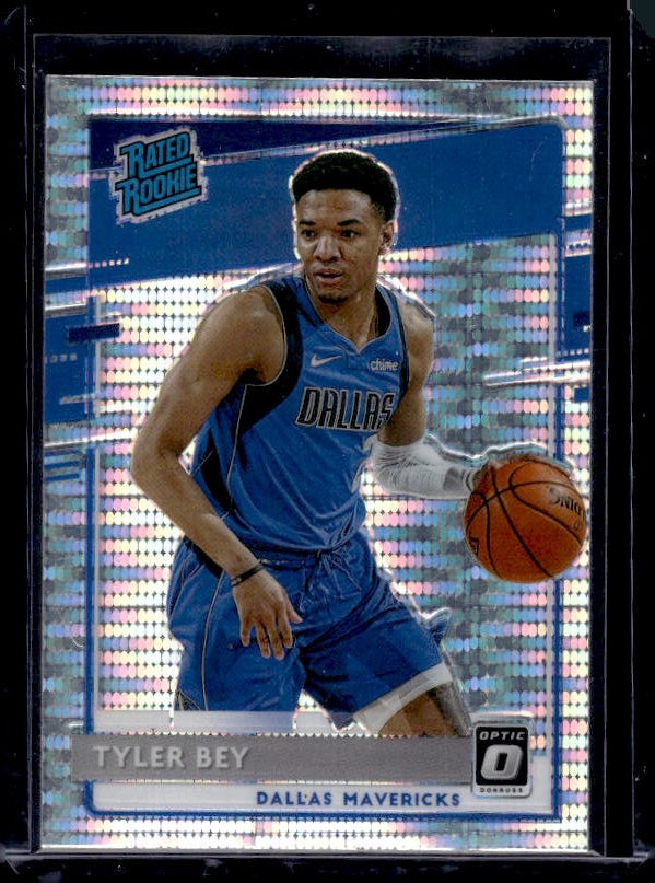 2020-21 Donruss Optic #186 Tyler Bey Silver Pulsar