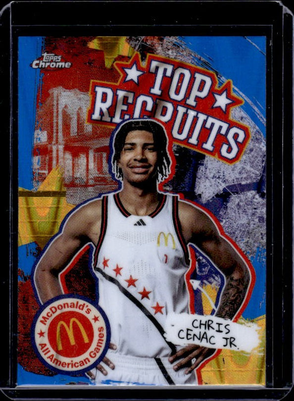 2025 Topps Chrome McDonald's All American #11 Chris Cenac Jr.