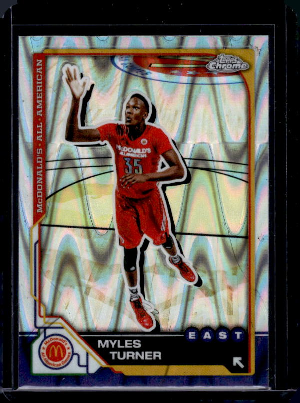 2025 Topps Chrome McDonald's All American #100 Myles Turner
