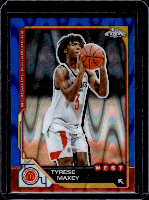 2025 Topps Chrome McDonald's All American #80 Tyrese Maxey