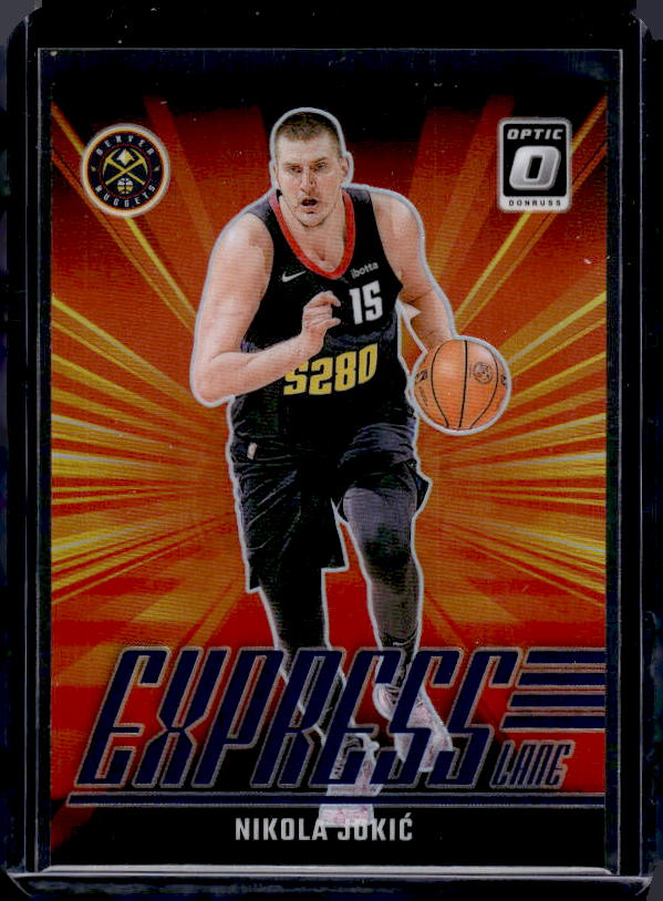 2024-25 Donruss Optic #3 Nikola Jokic Express Lane Purple