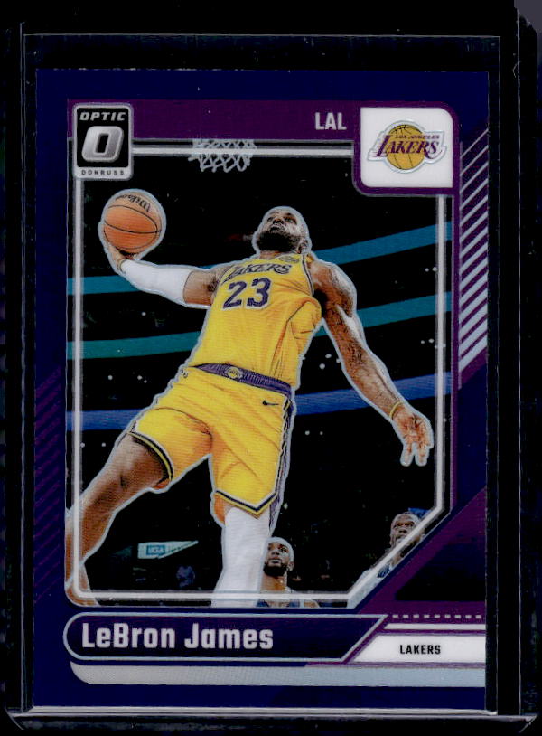 2024-25 Donruss Optic #148 LeBron James Purple