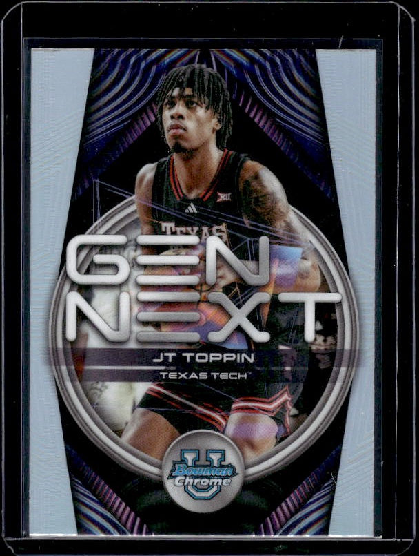 2025-26 Bowman #GN-14 JT Toppin Gen Next Refractor