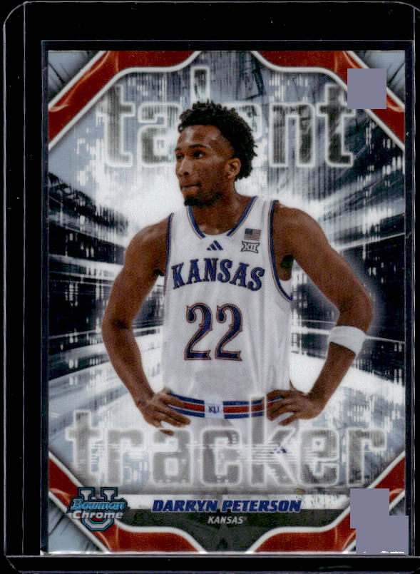 2025-26 Bowman #TT-2 Darryn Peterson Talent Tracker Refractor
