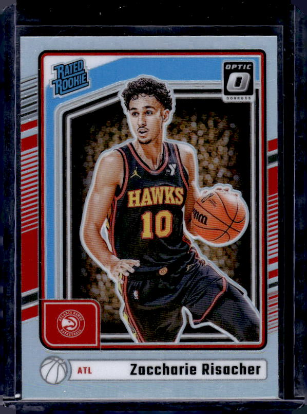 2024-25 Donruss Optic #268 Zaccharie Risacher Holo