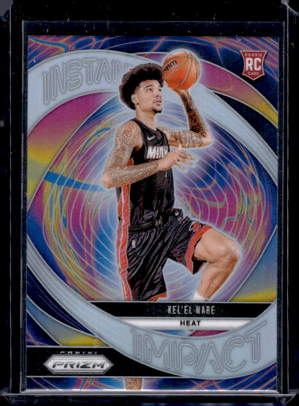 2024-25 Panini Prizm #16 Kel'el Ware Instant Impact Prizms Silver