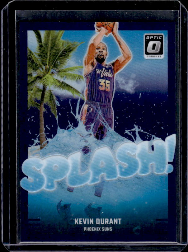 2024-25 Donruss Optic #10 Kevin Durant Splash! Purple