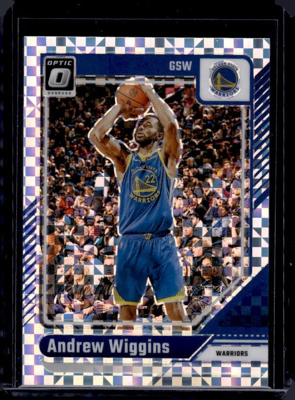 2024-25 Donruss Optic #195 Andrew Wiggins Checkerboard