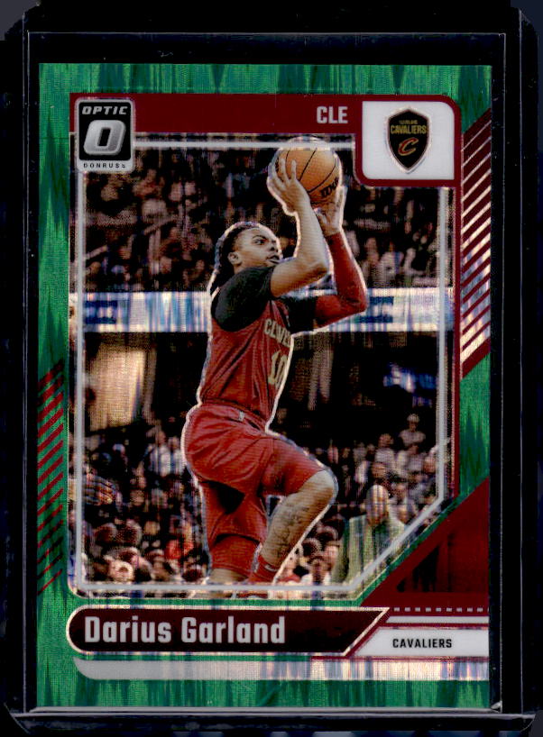 2024-25 Donruss Optic #42 Darius Garland Green Shock #/149