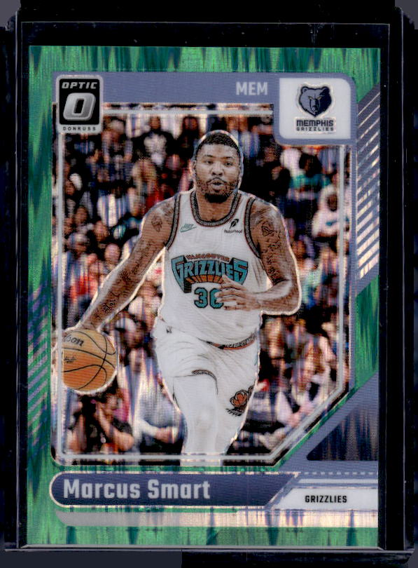 2024-25 Donruss Optic #213 Marcus Smart Green Shock #/149